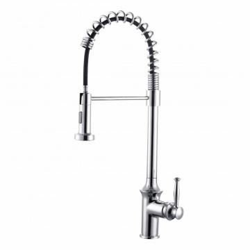 New-Style spring Single Hole Hot Cold kitchen Faucet