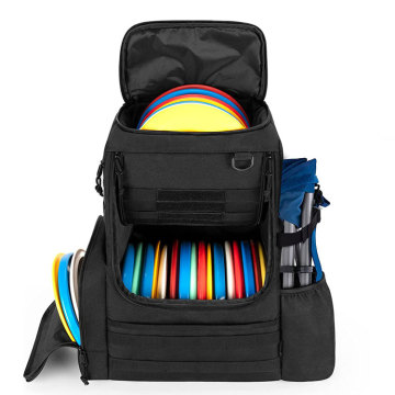 Waterproof Lightweight Disc Golf Backpack Bag - Holds 25 Discs