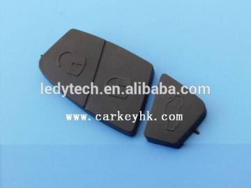 Wholesale Fiat car Remote Key 3 Button Rubber buttons Pads black color