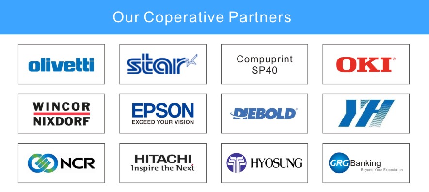 Olivetti PR2plus passbook printer alignment rollers unit