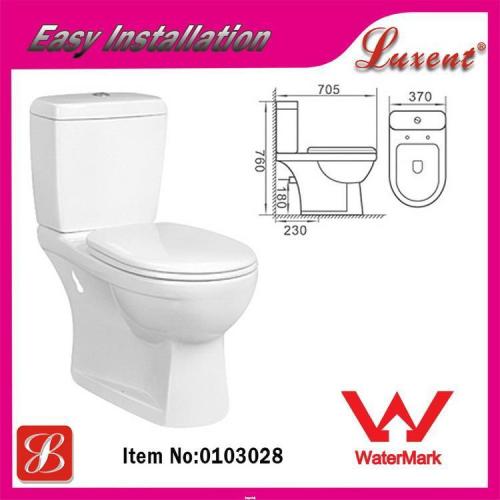 Factory price square sanitary ware child toilet