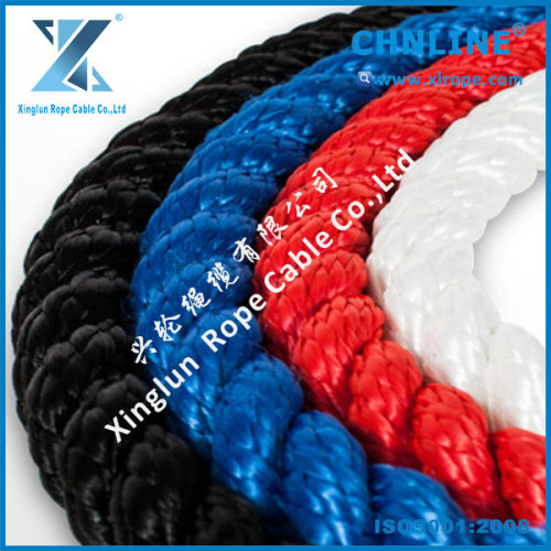 3-strand twist polyester rope with excellent UV protection