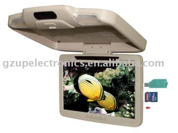 11 inch flip down / roof mount car TFT LCD monitor