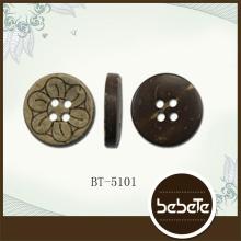 all types of natural laser novelty craft buttons