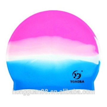 Colorfull silicone swim caps