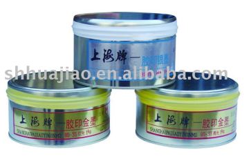 metallic offset printing ink