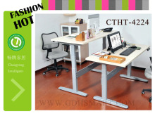 Good working solution computer table standing up high top desks 2 people office desk