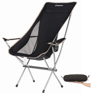 Compact Strong High Back Folding Chair with Armrest