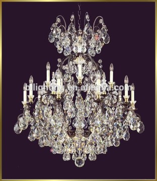 Classic style rustic black maroc chandelier