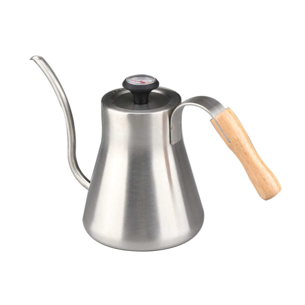 Wooden Handle 1 2l Pour Over Coffee Kettle