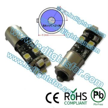 Top quality H21W canbus led, car led canbus, led bulb bay9s