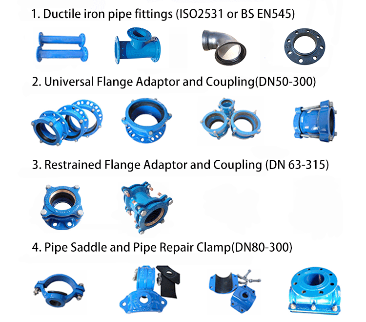 Restraint flange adaptor and coupling