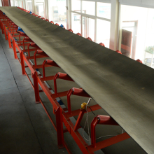 EP conveyor belt for wood transportation