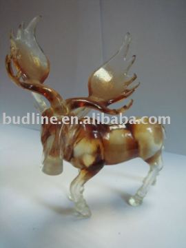 plastic spotted deer