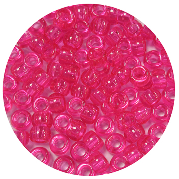 6x9mm classic multi-color plastic big hole pony beads