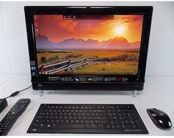 HP TOUCHSMART 600-1350 23" TOUCHSCREEN i7 T6500 8GB 1TB WIN 7 8 ALL-IN-ONE PC