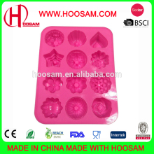 Non-toxic silicone cake mold