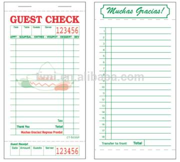 CT-503SP Sales Book business forms Sales Order Book Job Work Order Book