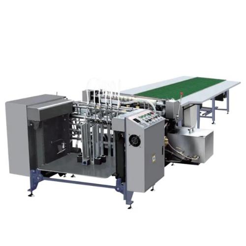 Automatic Paper Pasting and Gluing Machine/Automatic Glue Machine with Belt Zx-850A