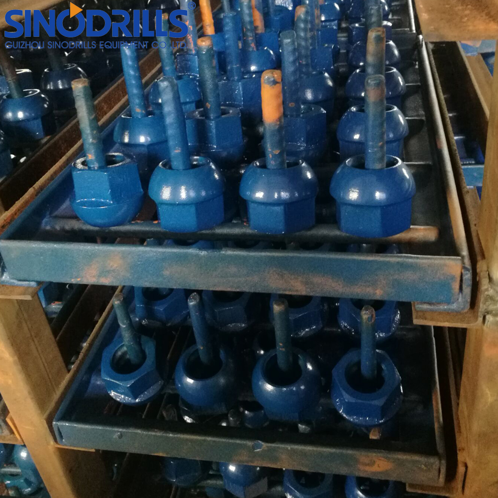 R32 dome nut / R32 spherical nut for self drilling anchor drilling system