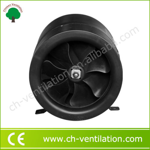 Made in china metal housing 6 inch circular centrifugal inline ducting fan