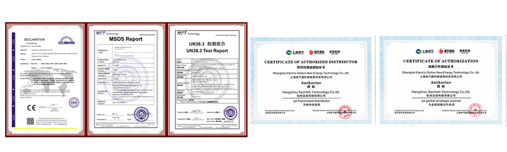 Lifepo4-Batteriezertifikat Lifepo4 Battery Certificate