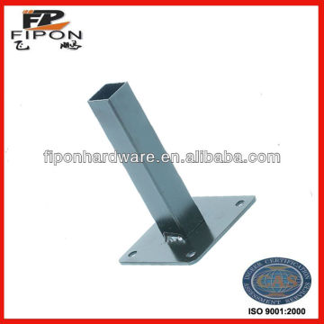 Square Base Tube Plate/Customized Metal Base Plate/Pipe Base Plate
