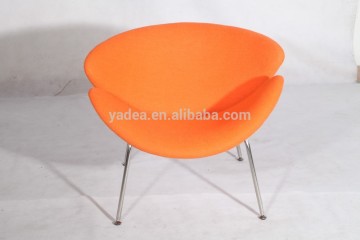 pierre paulin orange slice chair