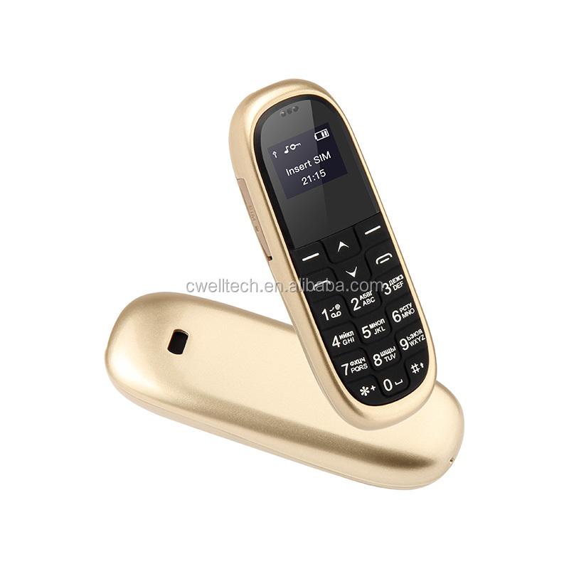 UNIWA KK1 Super Slim Mini Size Mobile Phone with BT Dialer and Magic Voice Function Small Phone