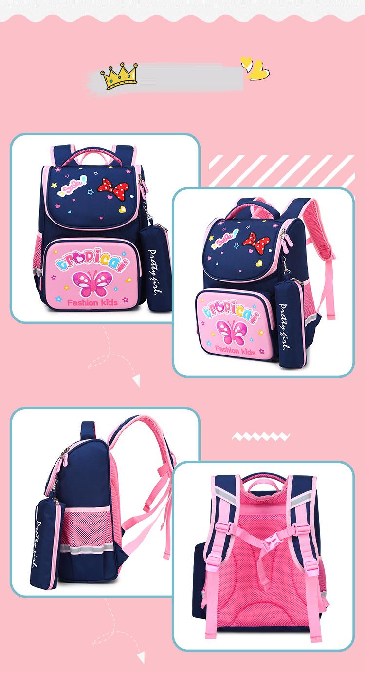 Primary school bag children's 3d backpack cartoon backpack (1)