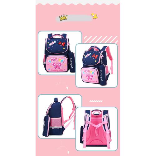 Saco de escola primária mochila infantil 3d mochila dos desenhos animados