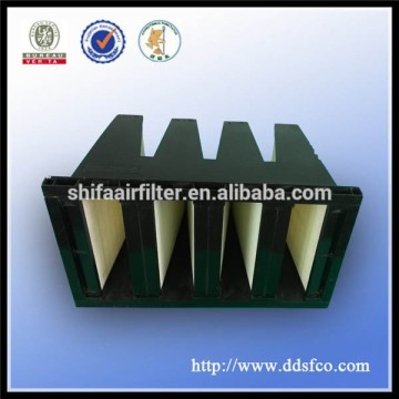 Single Convex V Bank Hepa Air Filters H13