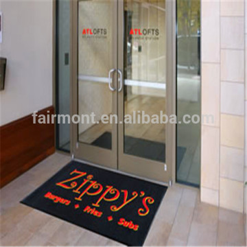 costume company logo mat exhibition rug