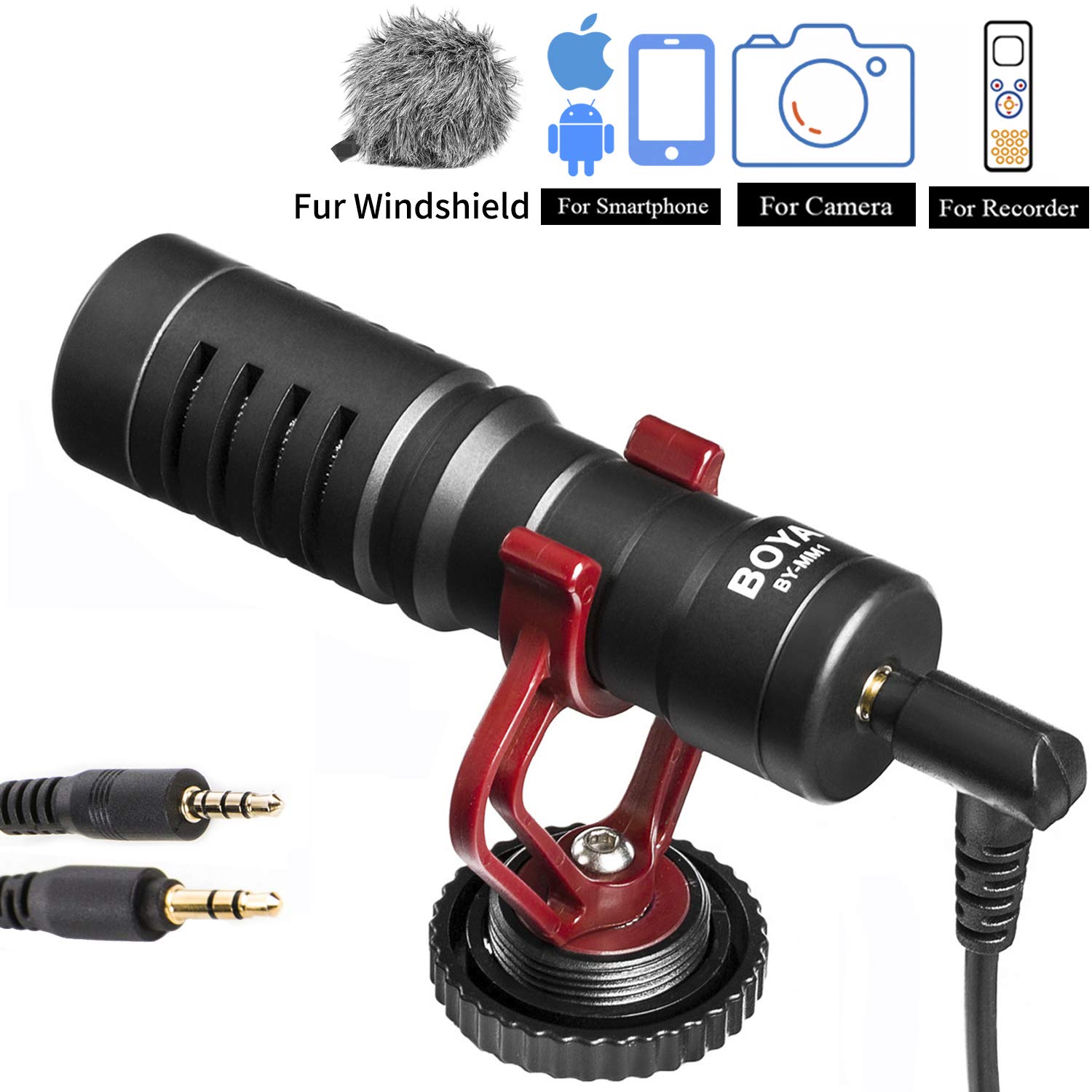 Manufacturer Wired Lapel Microphone For Camera Boya Bymm1