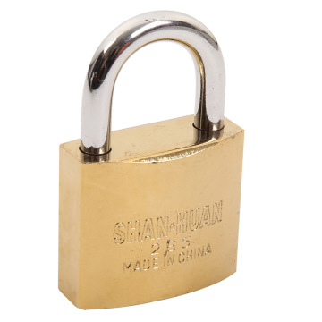 Polished Brass Finish Iron Padlock