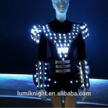 LED robot costume / glowing clothes /light up dress/luminous costume