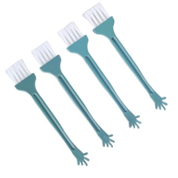 Mini Keyboard Brush: Soft Brush Computer Keyboard and Window Groove Cleaning Brush