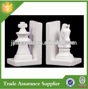 Resin White Chess Holy Book Stand