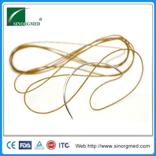 Factory price absorbable sutures chromic catgut sutures