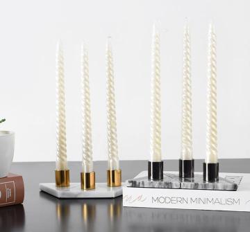 Natural Stone Decorating Travertine Marble Candle Holder