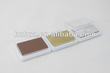 water color stamp pad for children sliver color ink pad