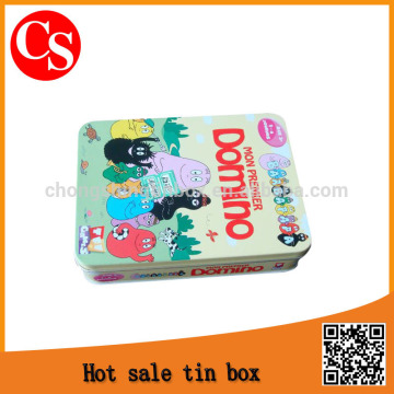 rectangular tin box with window