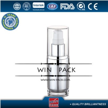 oval acrylic bottle ,silver oval acrylic bottle,oval plastic bottle