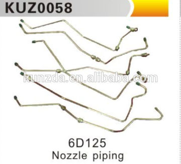 6D125 NOZZLE PIPING