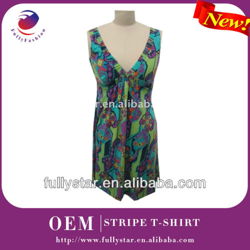 lady's printed dress