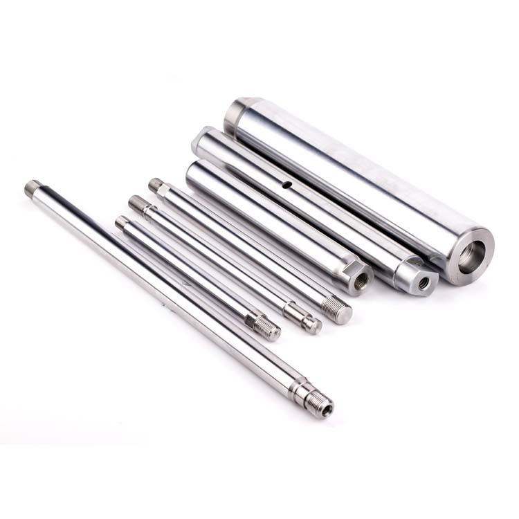 Hollow piston rod