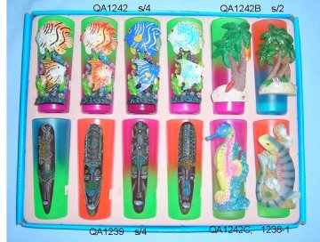 The latest of color glass giftware