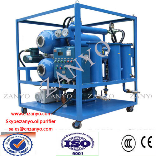 High vacuum Insulating Oil Purification plant