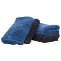Microfiber twist pile towel for car cleaning