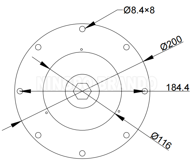 D102A dimension